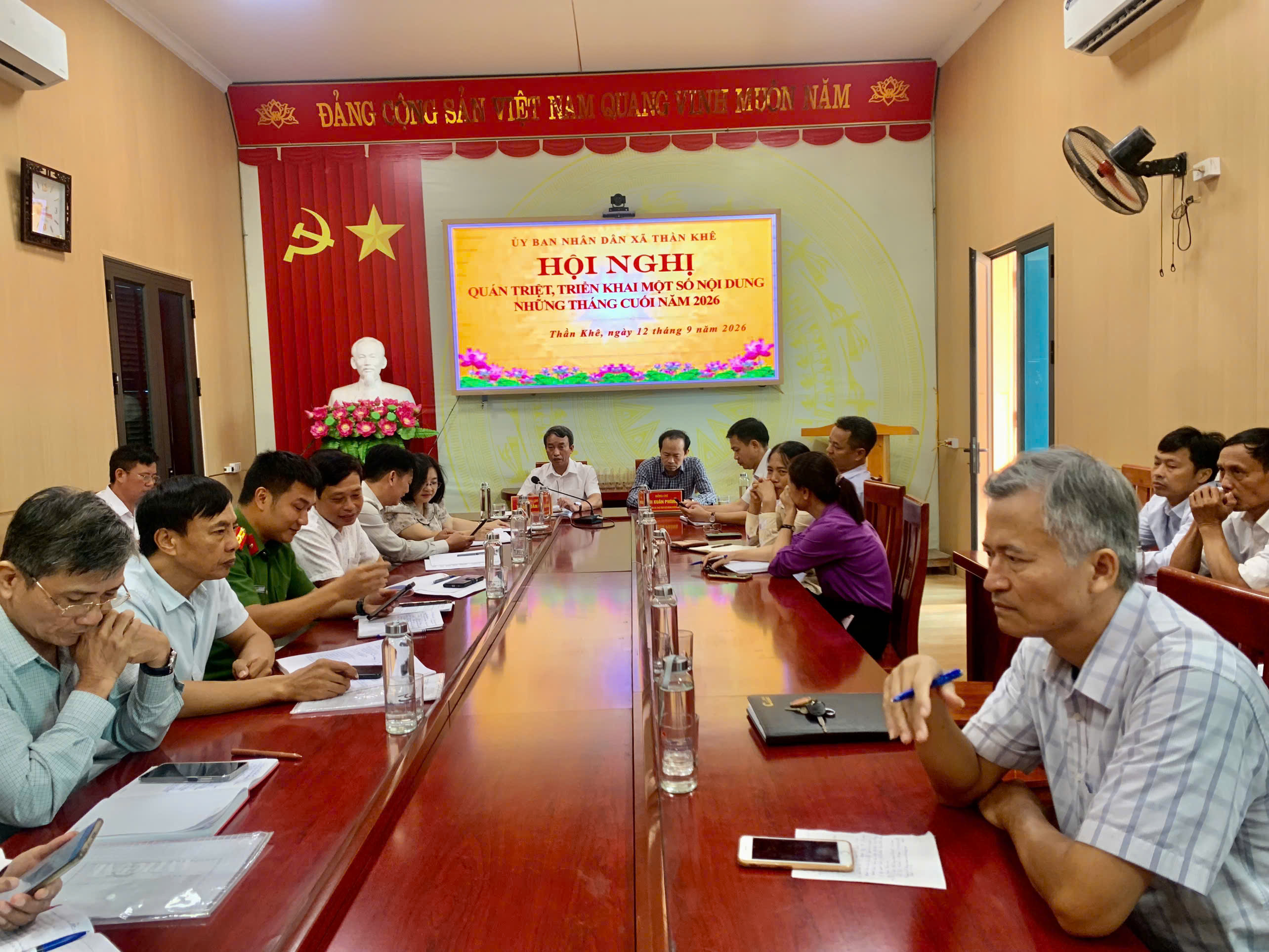 Xã Thần Khê tổ chức Hội nghị triển khai nhiệm vụ trọng tâm trong thời gian tới