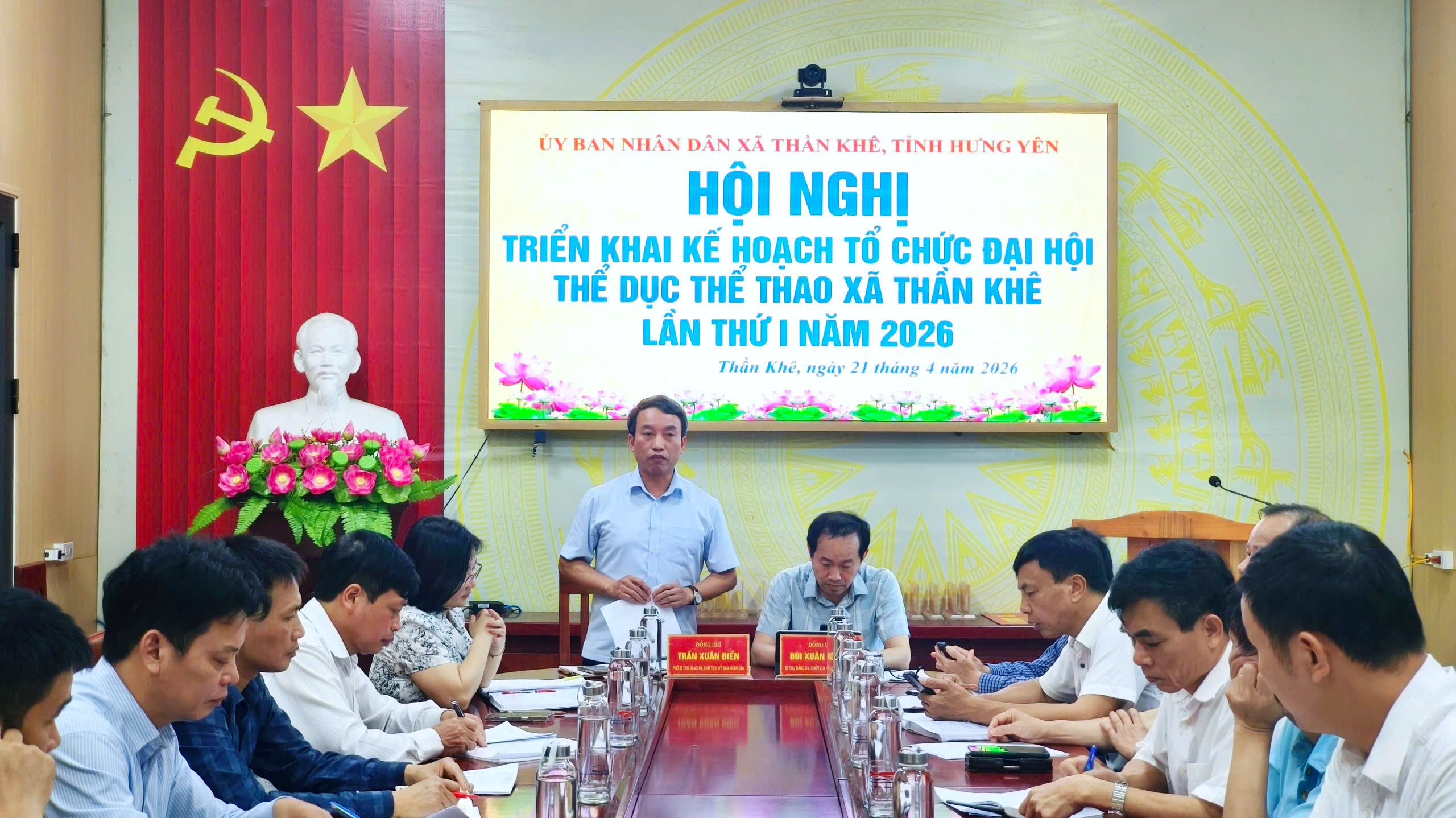 Xã Thần Khê triển khai kế hoạch tổ chức Đại hội Thể dục thể thao lần thứ I, năm 2026