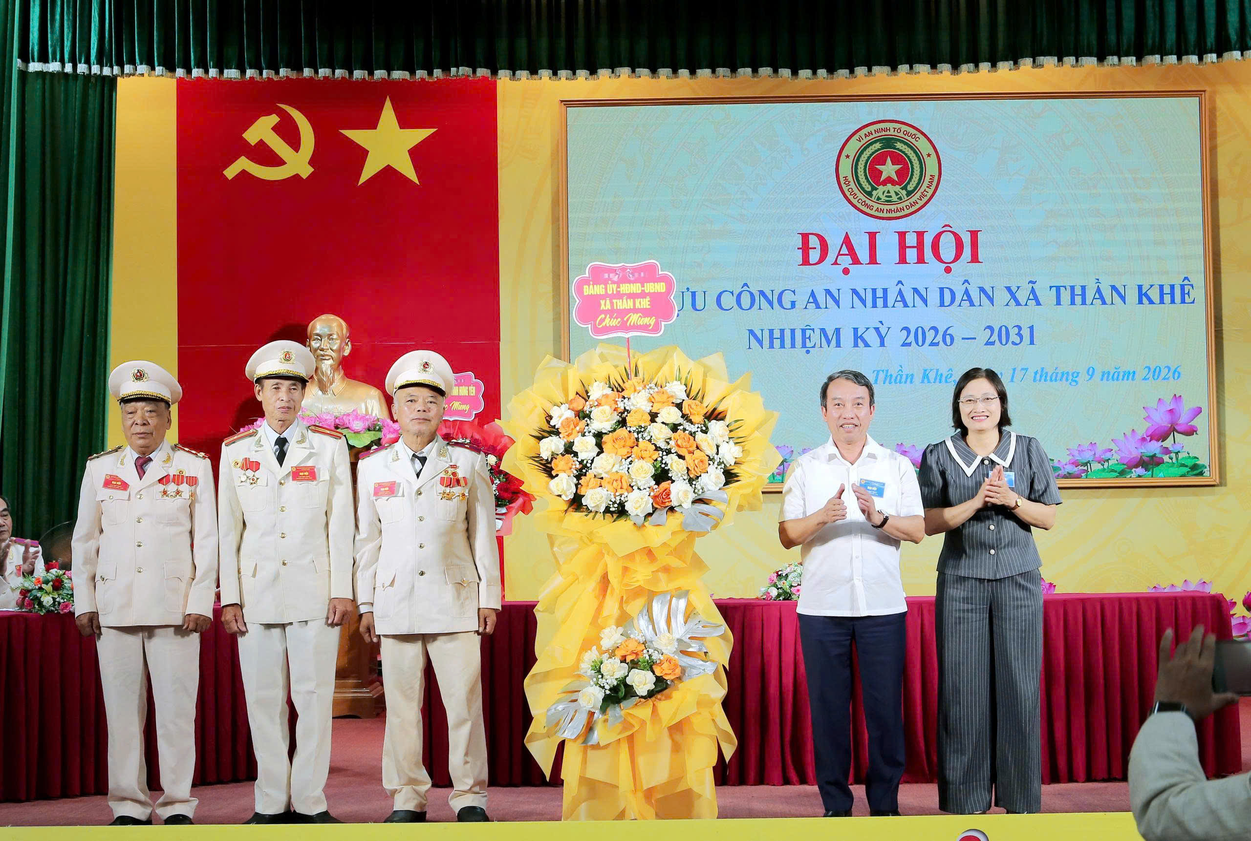 Hội Cựu Công an nhân dân xã Thần Khê tổ chức Đại hội lần thứ I, nhiệm kỳ 2026 - 2031