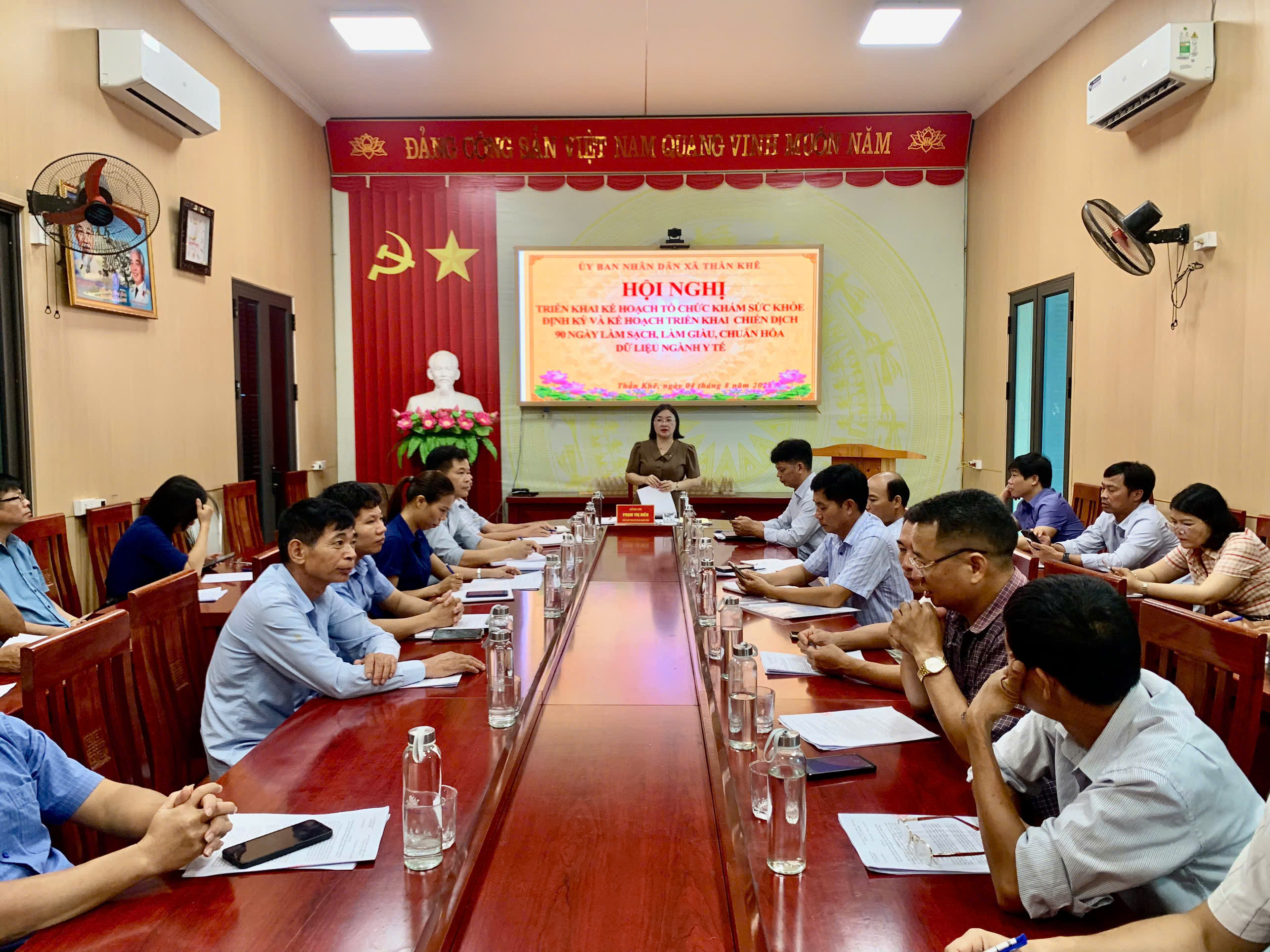UBND XÃ THẦN KHÊ TRIỂN KHAI KẾ HOẠCH KHÁM SỨC KHỎE ĐỊNH KỲ CHO NGƯỜI DÂN GIAI ĐOẠN 2026 – 2030