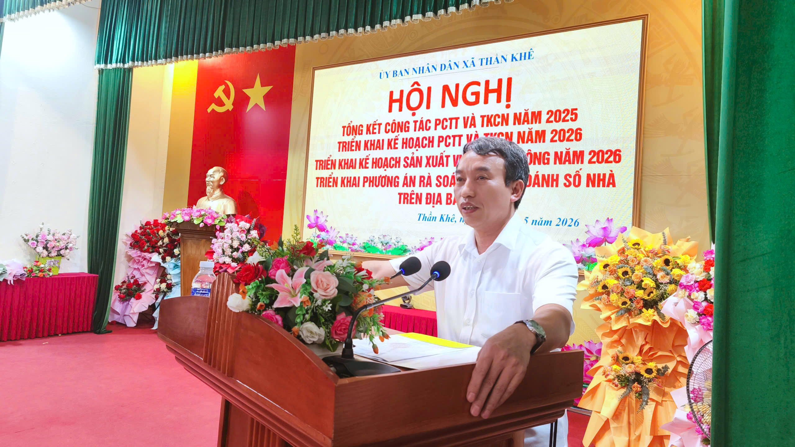 Thần Khê: Tổng kết công tác phòng chống thiên tai và tìm kiếm cứu nạn năm 2025
