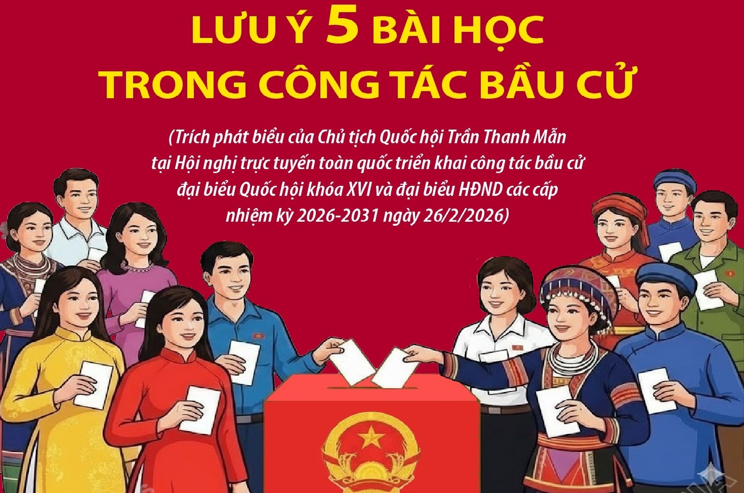 5 BÀI HỌC TRONG CÔNG TÁC BẦU CỬ