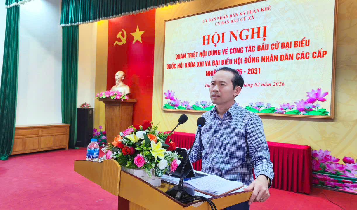 ĐỒNG CHÍ BÍ THƯ ĐẢNG ỦY BÙI XUÂN PHÓNG: TẬP TRUNG LÃNH ĐẠO, CHỈ ĐẠO CHO CUỘC BẦU CỬ BẢO ĐẢM DÂN CHỦ, AN TOÀN, ĐÚNG LUẬT, THỰC SỰ LÀ NGÀY HỘI LỚN CỦA TOÀN DÂN