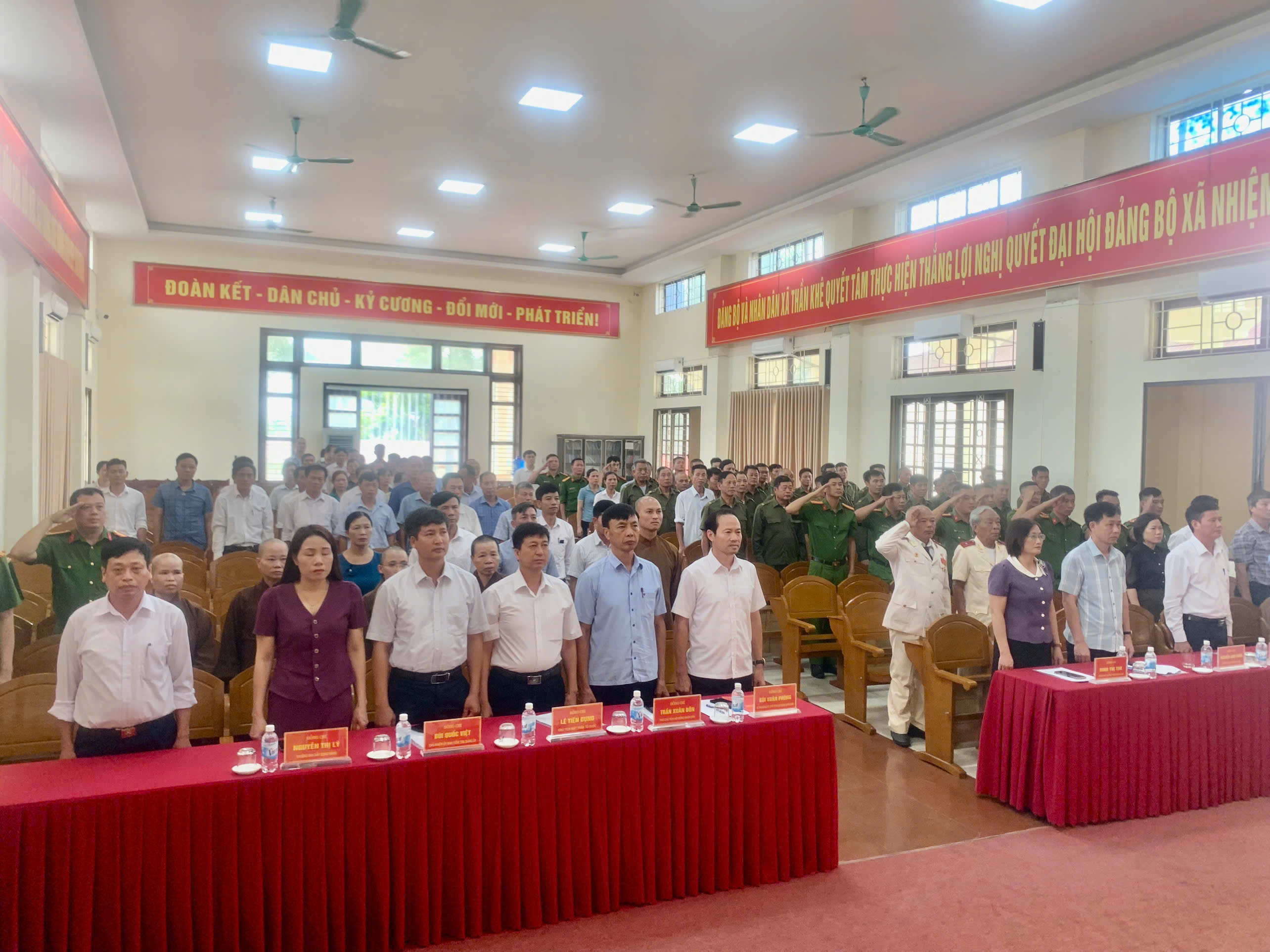 XÃ THẦN KHÊ TỔ CHỨC NGÀY HỘI TOÀN DÂN  BẢO VỆ AN NINH TỔ QUỐC NĂM 2026