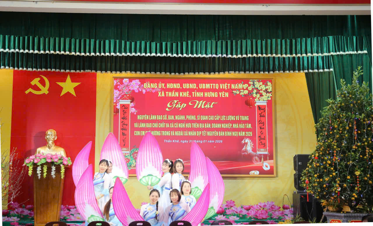 Xã Thần Khê tổ chức gặp mặt thân mật nhân dịp Tết Nguyên đán Bính Ngọ năm 2026
