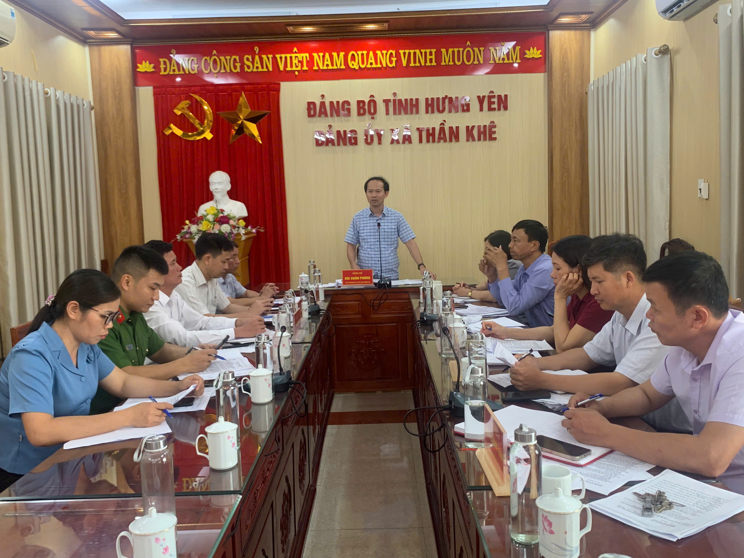 HỘI NGHỊ LẦN THỨ 36  BAN THƯỜNG VỤ ĐẢNG UỶ XÃ THẦN KHÊ